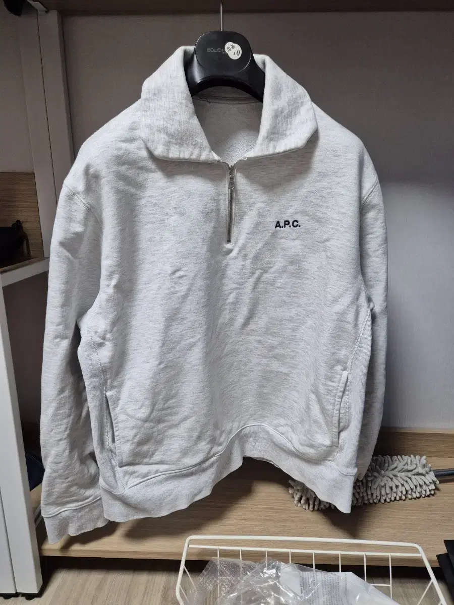 a.p.c 아페쎄 반집업 하프집업 xl 105